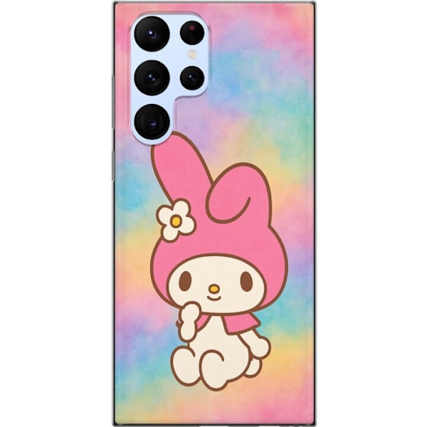 Samsung Galaxy S22 Ultra 5G Genomskinligt Skal Kawaii Sanrio My Melody