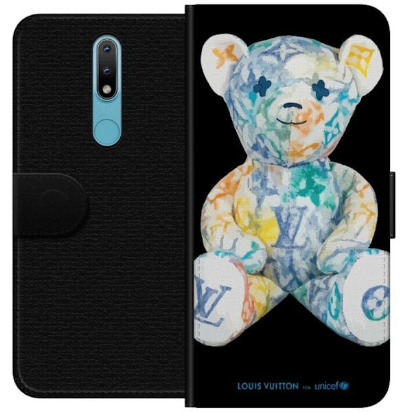 Nokia 2.4 Plånboksfodral LV TEDDY