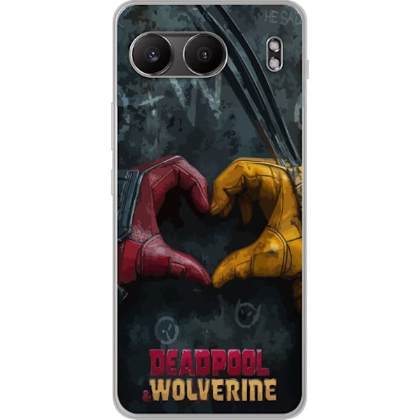 OnePlus Nord 4 Läpinäkyvä kuori Wolverine Deadpool