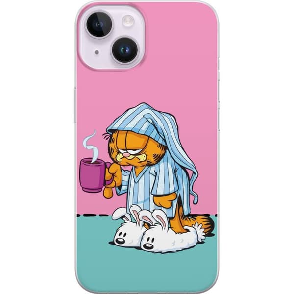 Kompatibelt Mobildeksel til Apple iPhone 14 Garfield