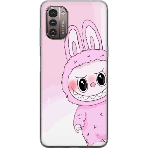 Nokia G21 Genomskinligt Skal Labubu Bunny Series