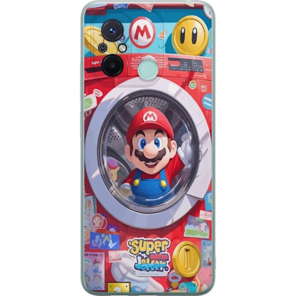 Xiaomi Redmi 12C Läpinäkyvä kuori Mario