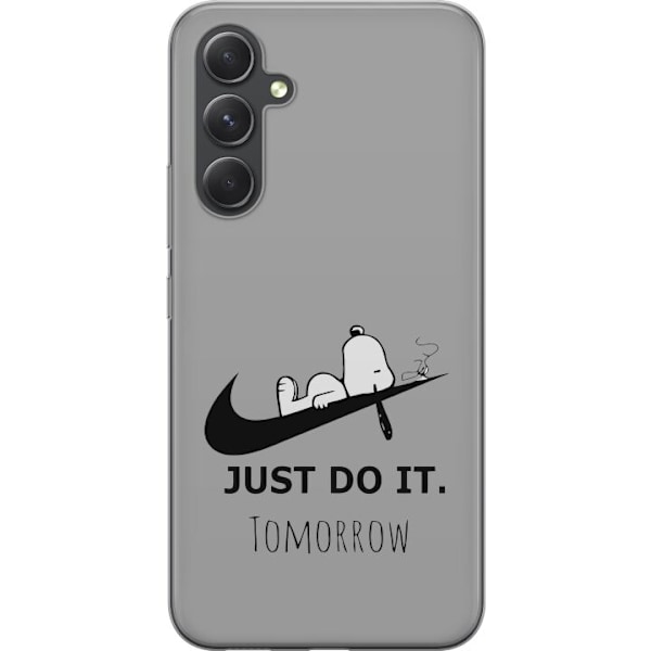 Samsung Galaxy S24 FE Gennemsigtig cover Just Do It, NIKE