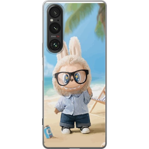Sony Xperia 1 V Läpinäkyvä kuori Labubu Tummat Unelmat
