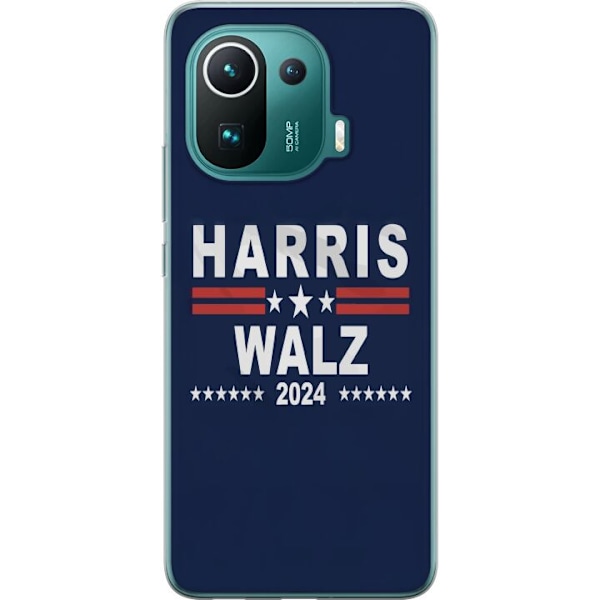 Xiaomi Mi 11 Pro Genomskinligt Skal Harris | Walz 2024