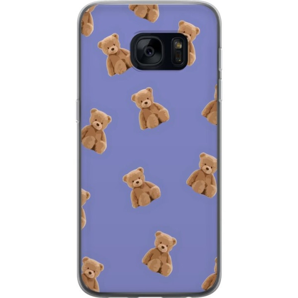 Samsung Galaxy S7 Gennemsigtig cover Flyvende bjørne