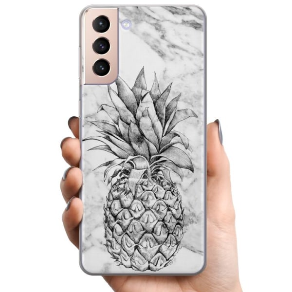 Samsung Galaxy S21 TPU Mobildeksel Ananas
