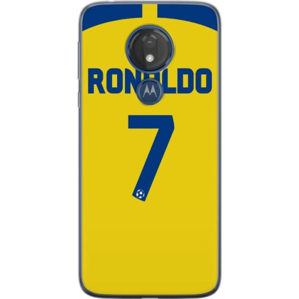 Motorola Moto G7 Power Gennemsigtig cover Ronaldo