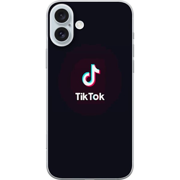 Apple iPhone 16 Plus Gennemsigtig cover TikTok