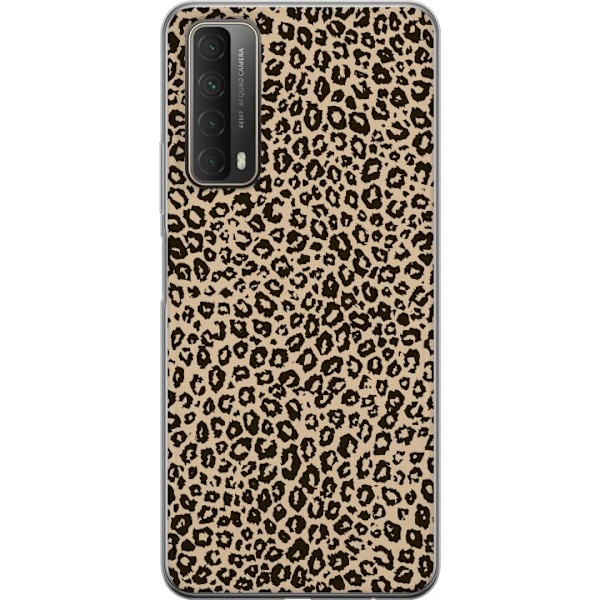 Huawei P smart 2021 Genomskinligt Skal Leopard Mönster