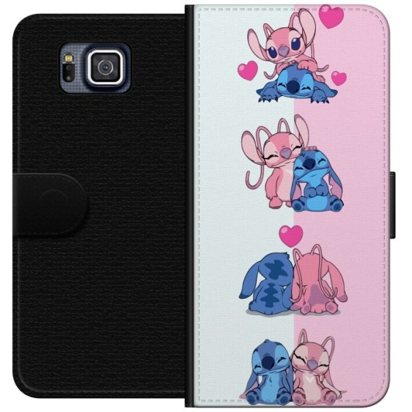 Samsung Galaxy Alpha Lompakkokotelo Lilo & Stitch