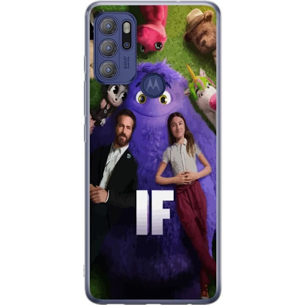 Motorola Moto G60S Läpinäkyvä kuori IF: Låtsaskompisar