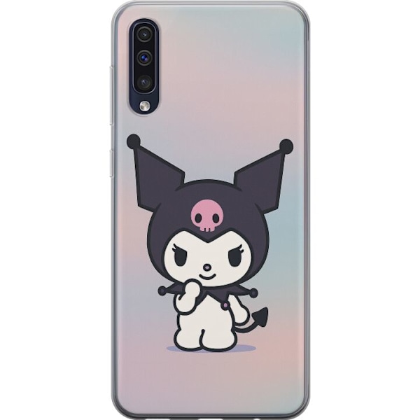 Samsung Galaxy A50 Läpinäkyvä kuori Kawaii Sanrio Kuromi