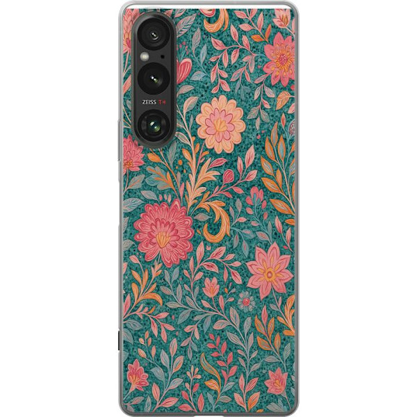 Sony Xperia 1 V Gjennomsiktig deksel Floral Dream