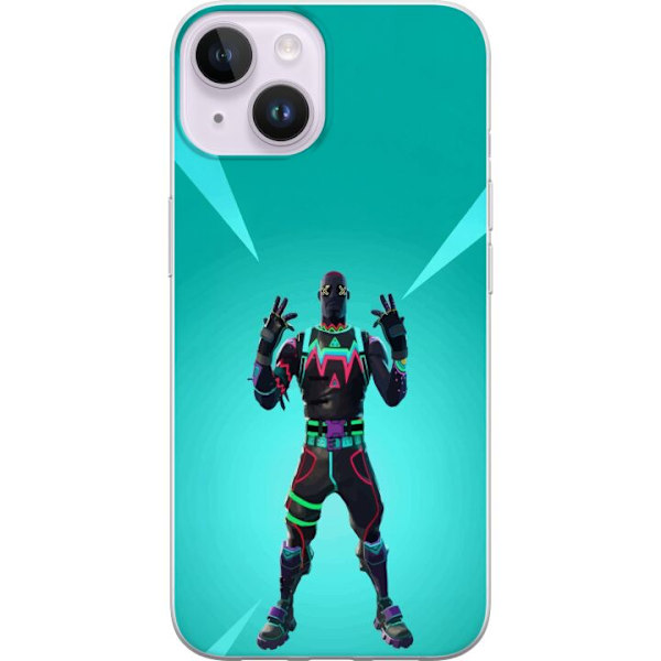 Apple iPhone 14 Plus Genomskinligt Skal black knight fortnite