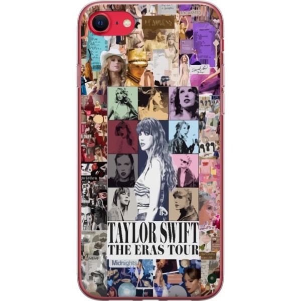 Apple iPhone SE (2022) Läpinäkyvä kuori Taylor Swift - Eras