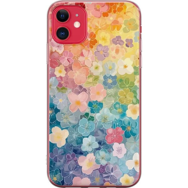 Kompatibel Mobilcover til Apple iPhone 11 Små blomster