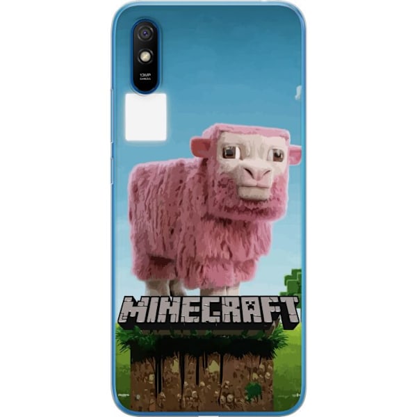 Xiaomi Redmi 9A Genomskinligt Skal A Minecraft Movie