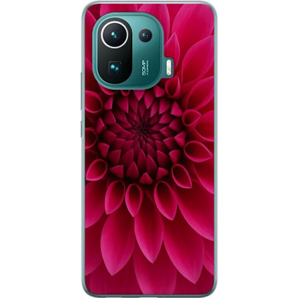 Xiaomi Mi 11 Pro Läpinäkyvä kuori Rosecore