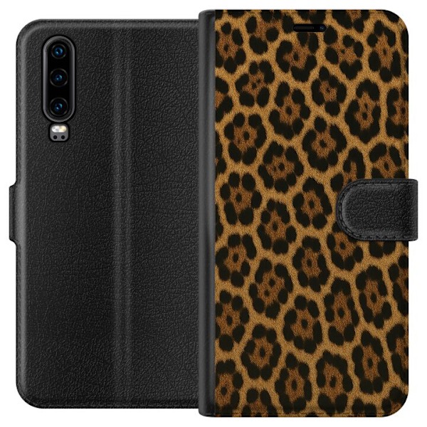 Huawei P30 Tegnebogsetui PredaDots