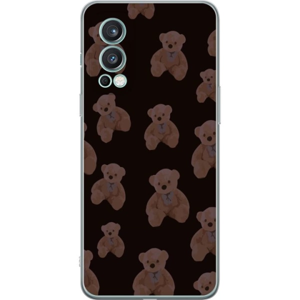 OnePlus Nord 2 5G Genomskinligt Skal En björn flera björnar