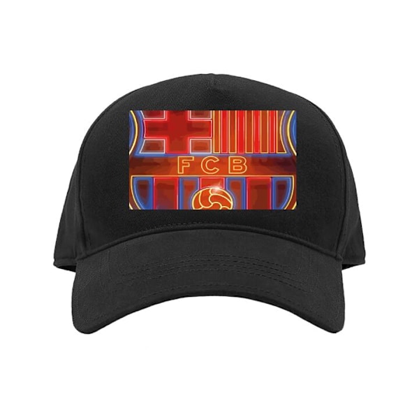Caps for Voksen | Klassisk Justerbar Caps FC Barcelona svart Voksen