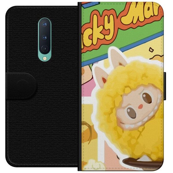OnePlus 8 Lompakkokotelo Labubu Wacky Mart Pop Mart -sarjan keräilyfiguuri Söpö Muotoilu Suosittu Teemalelu Sarja Luova Taidelelu