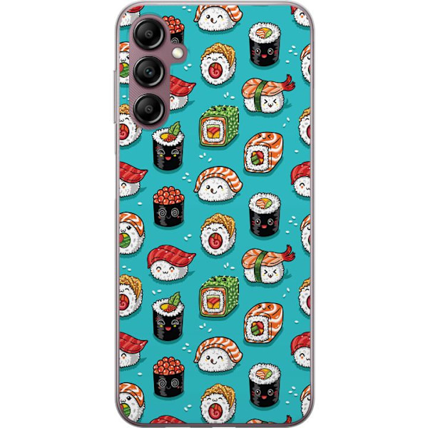 Samsung Galaxy A14 5G Genomskinligt Skal Sushi