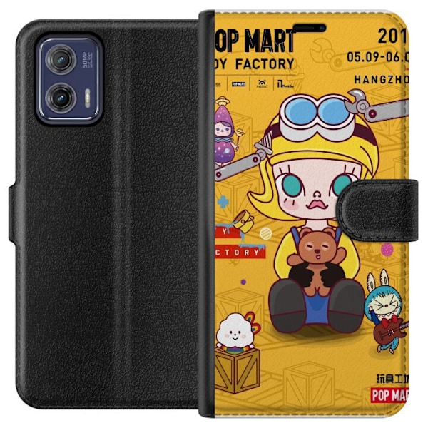 Motorola Moto G73 Lommeboketui Lekefabrikk Pop Mart