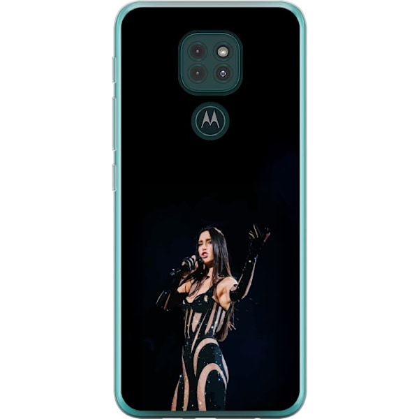 Motorola Moto G9 Play Gjennomsiktig deksel Dua Lipa – Pop St