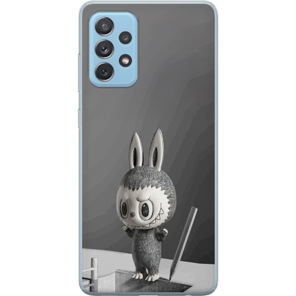 Samsung Galaxy A52 5G Läpinäkyvä kuori Pop Mart MEGA LABUBU