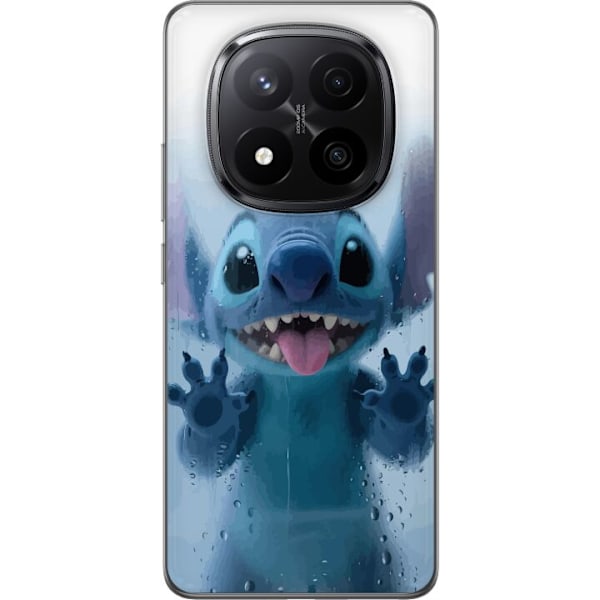 Xiaomi Redmi Note 14 Pro+ Genomskinligt Skal Stitch Window View – Stitch vid ett fönster i söt stil
