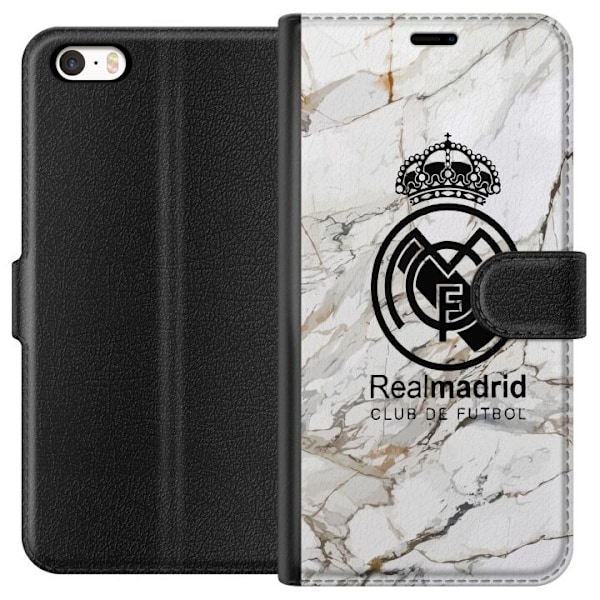 Apple iPhone 5 Lommeboketui Real Madrid