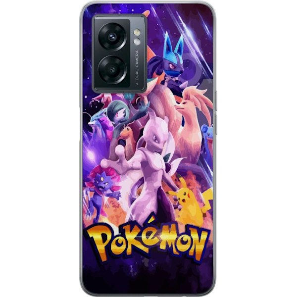 OnePlus Nord N300 Gennemsigtig cover Pokemon