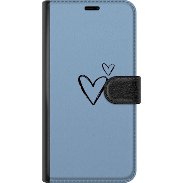 Google Pixel 6a Tegnebogsetui Hjerte