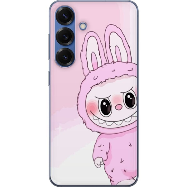 Samsung Galaxy S25+ Gennemsigtig cover Labubu Kanin-serien