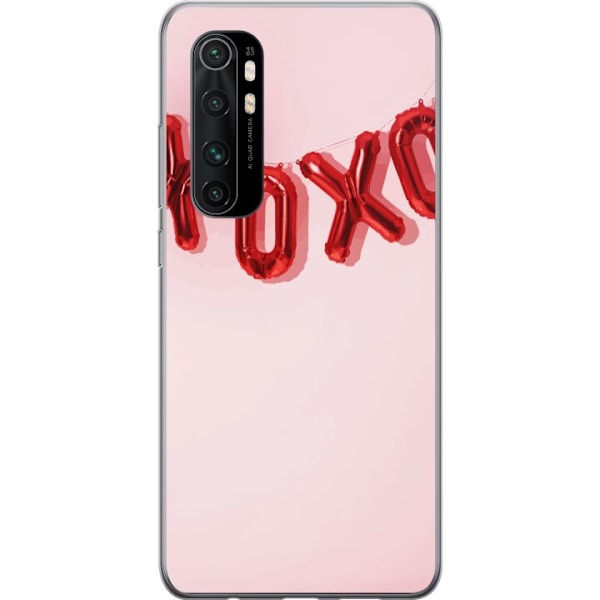 Xiaomi Mi Note 10 Lite Genomskinligt Skal Alla hjärtans dag X