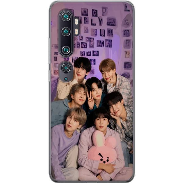 Kompatibelt Mobilskal till Xiaomi Mi Note 10 BTS lila