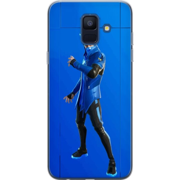 Samsung Galaxy A6 (2018) Gennemsigtig cover Fortnite - Ninja B