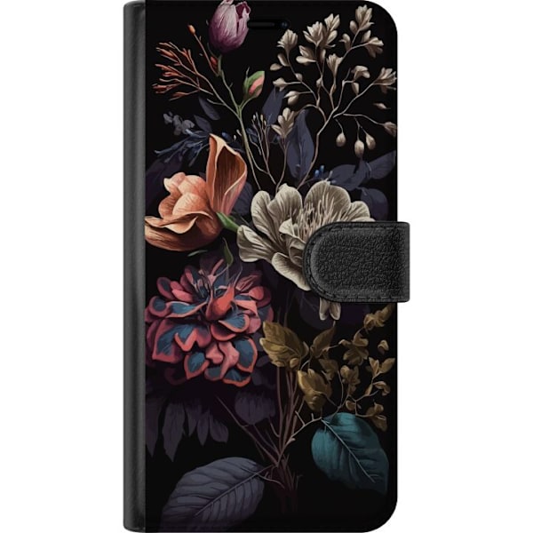 Motorola Moto G85 Lommeboketui Blomster