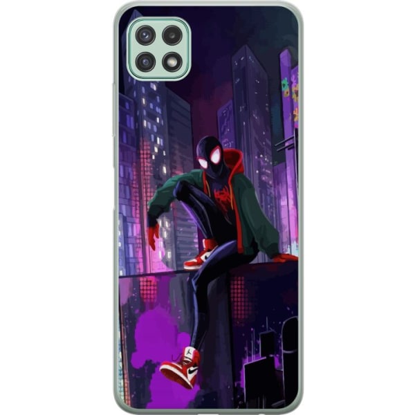 Samsung Galaxy A22 5G Gennemsigtig cover Fortnite - Spider-Man