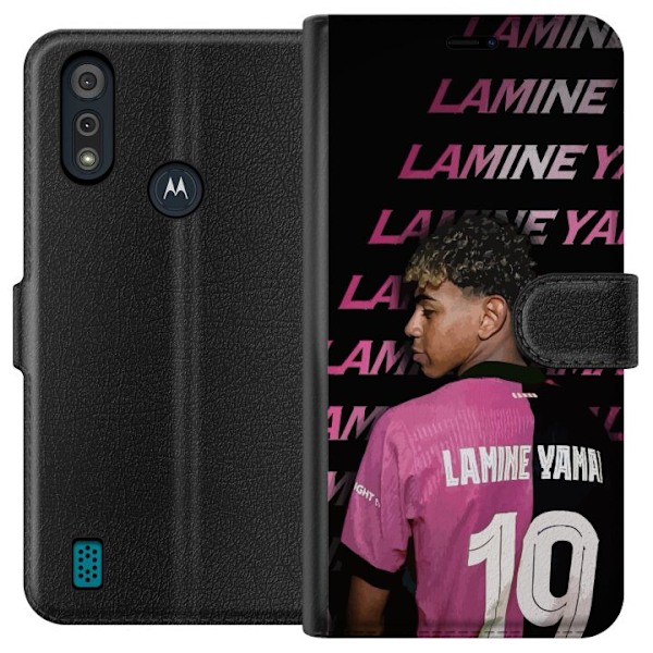 Motorola Moto E6i Tegnebogsetui Lamine Yamal