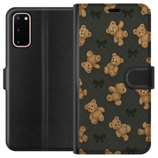 Samsung Galaxy S20 Tegnebogsetui Teddy Knus