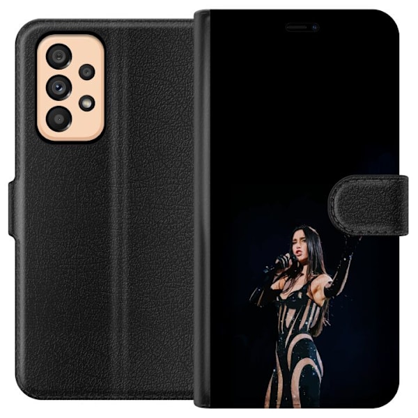 Samsung Galaxy A53 5G Lompakkokotelo Dua Lipa – Pop Star Aesthetic
