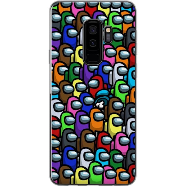 Samsung Galaxy S9+ Läpinäkyvä kuori Among Us