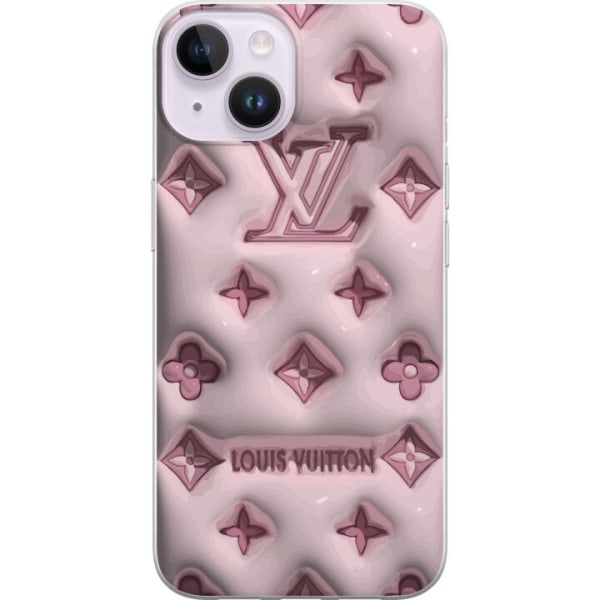 Apple iPhone 15 Cover / Mobilcover - LV Pink