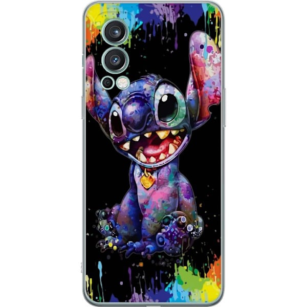 OnePlus Nord 2 5G Genomskinligt Skal Lilo and Stitch