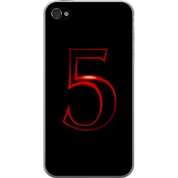 Apple iPhone 4 Gennemsigtig cover Stranger Things