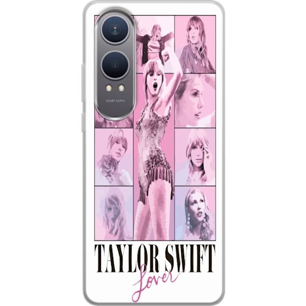 OnePlus Nord CE4 Lite Läpinäkyvä kuori Taylor Swift