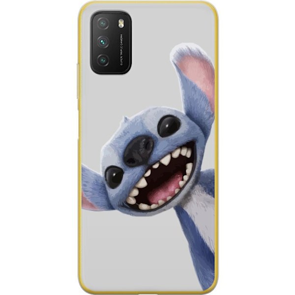 Xiaomi Poco M3  Gjennomsiktig deksel Stitch i Fart - Kawaii De